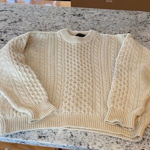 Classic Irish  Knit Sweater